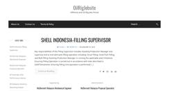 Desktop Screenshot of oilrigjobsite.com